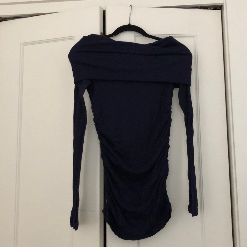 Rugby Ralph Lauren off the navy shoulder shirt